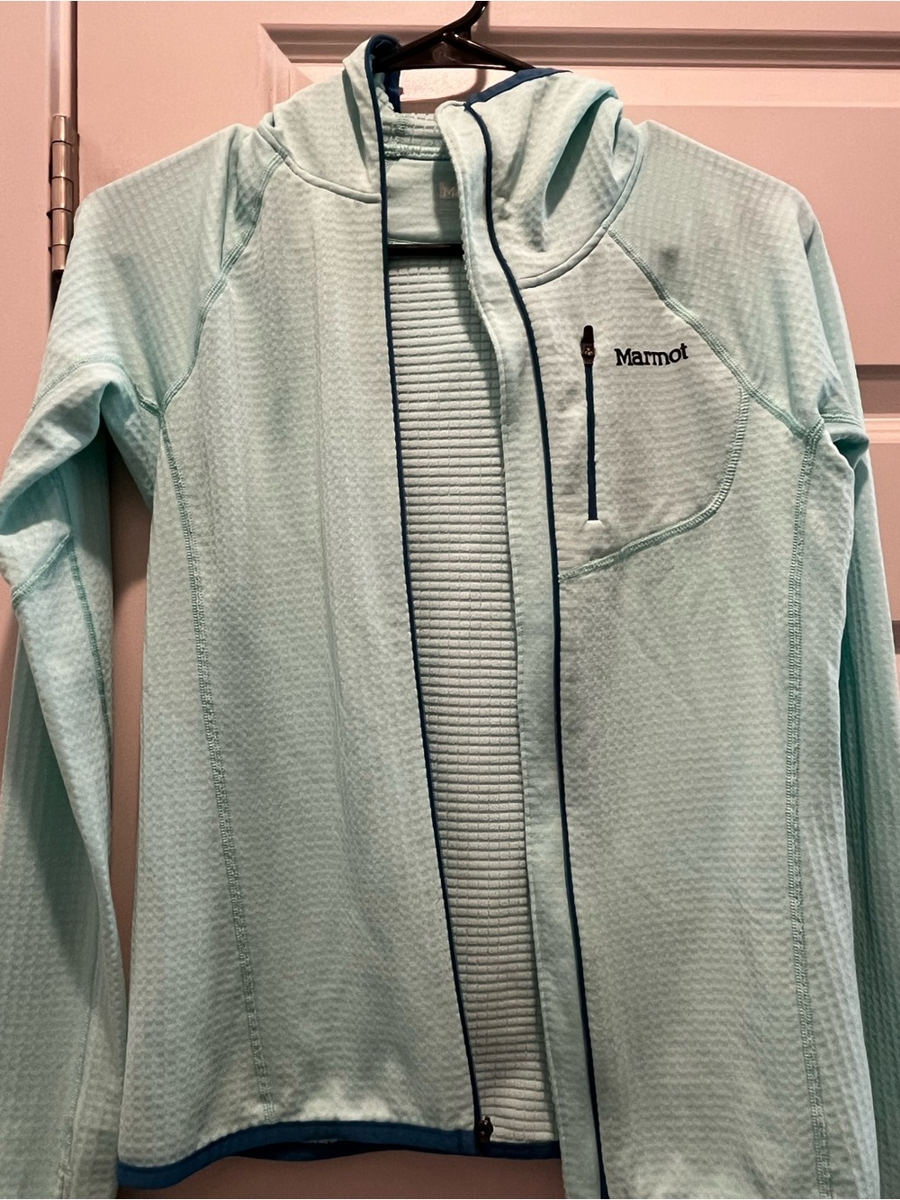 Marmot Women's Mint Aqua Hooded Utility Jacket
